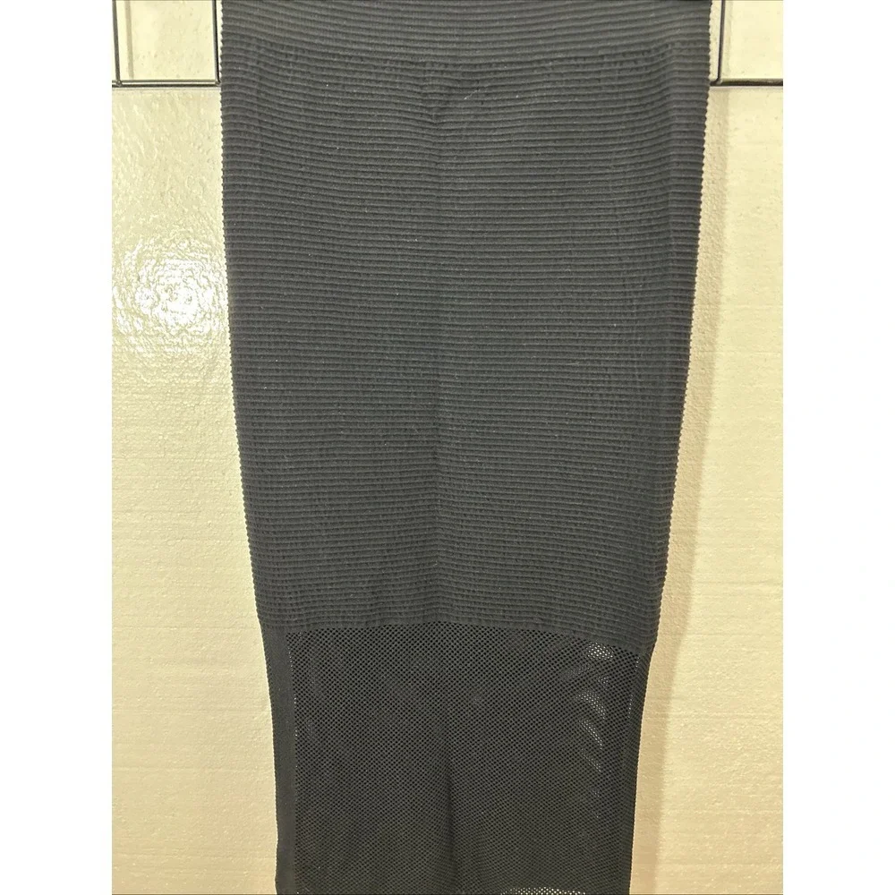 BCBGeneration Black‎ Crochet Midi Skirt Size XS SKU 60038